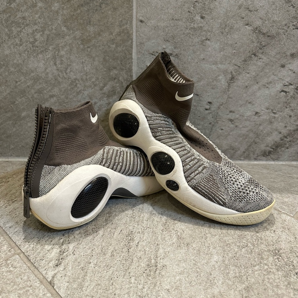 Nike Flight Bonafide khaki basketball shoes